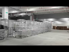 細いアルミ合金の管の直径28mmの管の壁厚さ1.7mmの平たい箱銀白いAL-2817