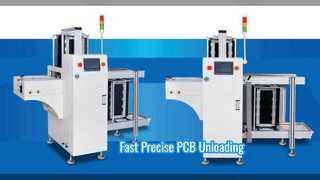 SMT PCB 自動アンローダー高速で正確な PCB ハンドリング