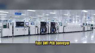 SMT PCB コンベヤー機械 PLC 制御の高速アセンブリ
