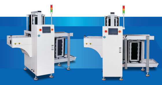 SMT PCB Conveyor Machine with PLC Control Adjustable Speed and SMEMA Standard for Automatic Unloading