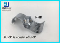 高輝度Chromeの管のコネクター、2.5 mmの産業管付属品HJ-6D