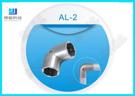 90度の肘のアルミニウム管接合箇所、AL-2金属の管継手の円形のヘッド形