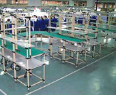 生産ライン/研修会のためにカスタマイズされるアルミニウムPEのステンレス鋼の管の仕事台
