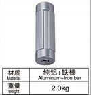 AL-77C ISO9001の金属の管のコネクターのアルミニウム鉄棒の群生のサンドブラスティング