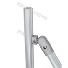 産業アルミニウム管継手適用範囲が広い旋回装置/爪/円形の端との360度